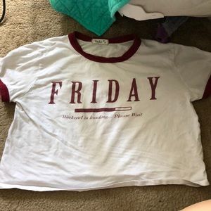 Forever 21 Crop T-shirt